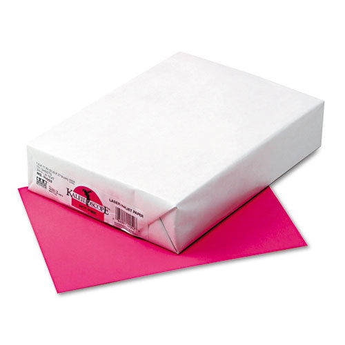 Pacon® wholesale. Kaleidoscope Multipurpose Colored Paper, 24lb, 8.5 X 11, Hot Pink, 500-ream. HSD Wholesale: Janitorial Supplies, Breakroom Supplies, Office Supplies.