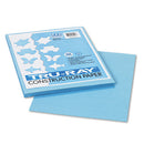Pacon® wholesale. Tru-ray Construction Paper, 76lb, 9 X 12, Sky Blue, 50-pack. HSD Wholesale: Janitorial Supplies, Breakroom Supplies, Office Supplies.