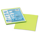 Pacon® wholesale. Tru-ray Construction Paper, 76lb, 9 X 12, Brilliant Lime, 50-pack. HSD Wholesale: Janitorial Supplies, Breakroom Supplies, Office Supplies.