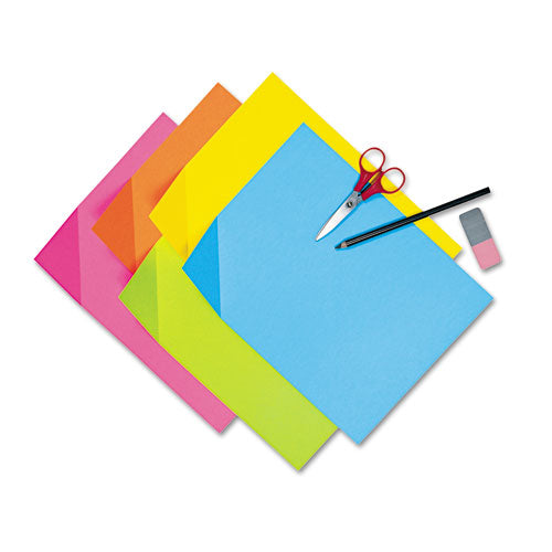 Pacon® wholesale. Colorwave Super Bright Tagboard, 9 X 12, Assorted Colors, 100 Sheets-pack. HSD Wholesale: Janitorial Supplies, Breakroom Supplies, Office Supplies.