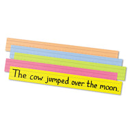 Pacon® wholesale. Sentence Strips, 24 X 3, Assorted Bright Colors, 100-pack. HSD Wholesale: Janitorial Supplies, Breakroom Supplies, Office Supplies.