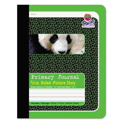 Pacon® wholesale. Primary Journal, Pitman Rule, 9.75 X 7.5, 100 Sheets. HSD Wholesale: Janitorial Supplies, Breakroom Supplies, Office Supplies.