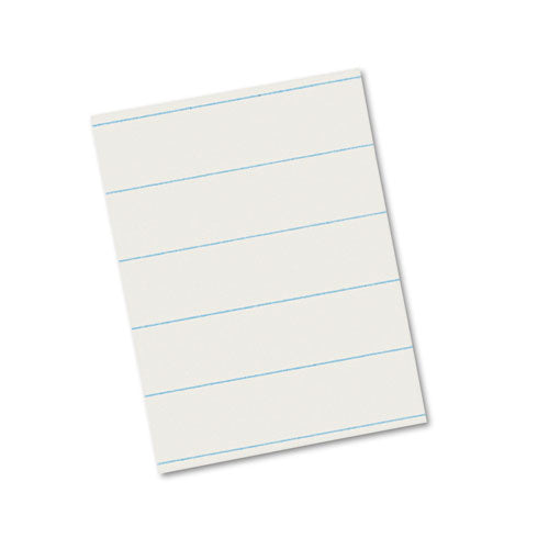 Pacon® wholesale. Ruled Newsprint Paper, 3-8" Short Rule, 8.5 X 11, 500-pack. HSD Wholesale: Janitorial Supplies, Breakroom Supplies, Office Supplies.