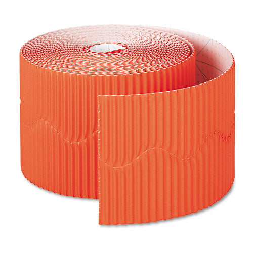 Pacon® wholesale. Bordette Decorative Border, 2 1-4" X 50' Roll, Orange. HSD Wholesale: Janitorial Supplies, Breakroom Supplies, Office Supplies.