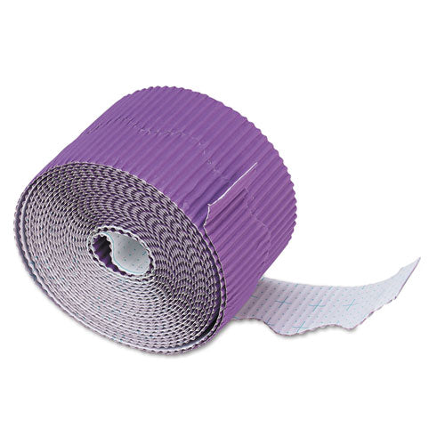 Pacon® wholesale. Bordette Decorative Border, 2 1-4" X 50' Roll, Violet. HSD Wholesale: Janitorial Supplies, Breakroom Supplies, Office Supplies.