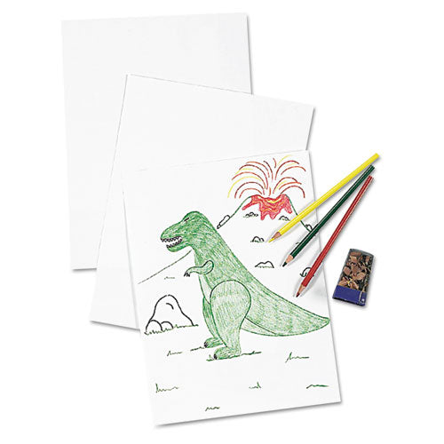 Pacon® wholesale. White Drawing Paper, 57lb, 24 X 36, Pure White, 250 Per Carton. HSD Wholesale: Janitorial Supplies, Breakroom Supplies, Office Supplies.