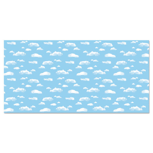 Pacon® wholesale. Fadeless Designs Bulletin Board Paper, Clouds, 48" X 50 Ft.. HSD Wholesale: Janitorial Supplies, Breakroom Supplies, Office Supplies.