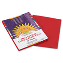 SunWorks® wholesale. Construction Paper, 58lb, 9 X 12, Red, 50-pack. HSD Wholesale: Janitorial Supplies, Breakroom Supplies, Office Supplies.