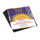 SunWorks® wholesale. Construction Paper, 58lb, 9 X 12, Black, 50-pack. HSD Wholesale: Janitorial Supplies, Breakroom Supplies, Office Supplies.