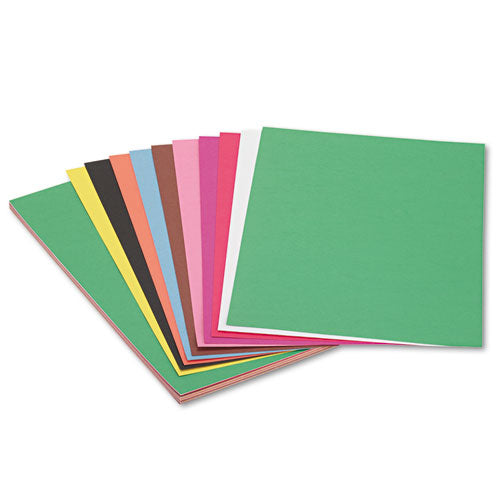 SunWorks® wholesale. Construction Paper, 58lb, 12 X 18, Assorted, 50-pack. HSD Wholesale: Janitorial Supplies, Breakroom Supplies, Office Supplies.