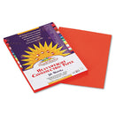SunWorks® wholesale. Construction Paper, 58lb, 9 X 12, Orange, 50-pack. HSD Wholesale: Janitorial Supplies, Breakroom Supplies, Office Supplies.