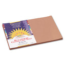 SunWorks® wholesale. Construction Paper, 58lb, 12 X 18, Light Brown, 50-pack. HSD Wholesale: Janitorial Supplies, Breakroom Supplies, Office Supplies.