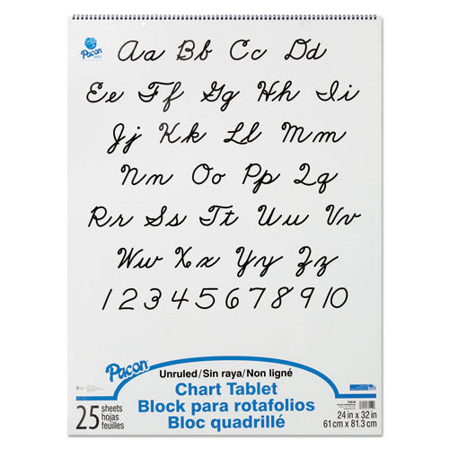 Pacon® wholesale. Chart Tablets, Unruled, 24 X 32, 25 Sheets. HSD Wholesale: Janitorial Supplies, Breakroom Supplies, Office Supplies.