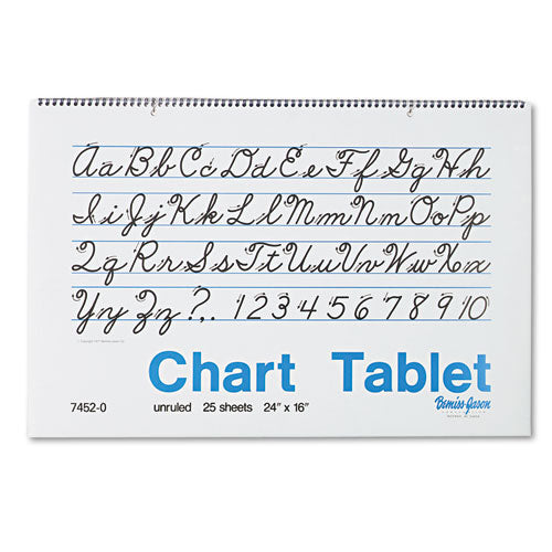 Pacon® wholesale. Chart Tablets, Unruled, 24 X 16, 25 Sheets. HSD Wholesale: Janitorial Supplies, Breakroom Supplies, Office Supplies.