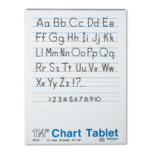 Pacon® wholesale. Chart Tablets, 1 1-2" Presentation Rule, 24 X 32, 25 Sheets. HSD Wholesale: Janitorial Supplies, Breakroom Supplies, Office Supplies.