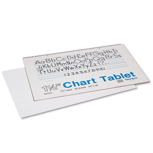 Pacon® wholesale. Chart Tablets, 1 1-2" Presentation Rule, 24 X 16, 25 Sheets. HSD Wholesale: Janitorial Supplies, Breakroom Supplies, Office Supplies.