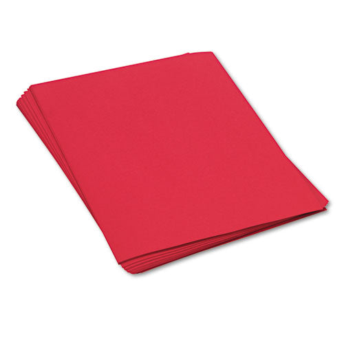 SunWorks® wholesale. Construction Paper, 58lb, 18 X 24, Holiday Red, 50-pack. HSD Wholesale: Janitorial Supplies, Breakroom Supplies, Office Supplies.
