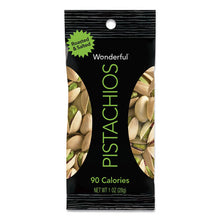 Load image into Gallery viewer, Paramount Farms® wholesale. Wonderful Pistachios, Roasted And Salted, 1 Oz Pack, 12-box. HSD Wholesale: Janitorial Supplies, Breakroom Supplies, Office Supplies.