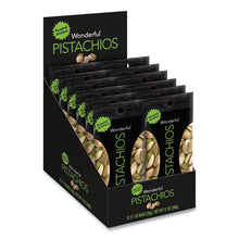 Load image into Gallery viewer, Paramount Farms® wholesale. Wonderful Pistachios, Roasted And Salted, 1 Oz Pack, 12-box. HSD Wholesale: Janitorial Supplies, Breakroom Supplies, Office Supplies.