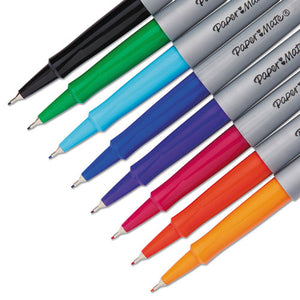 Paper Mate® wholesale. Flair Felt Tip Stick Porous Point Marker Pen, 0.4mm, Assorted Ink-barrel, 8-set. HSD Wholesale: Janitorial Supplies, Breakroom Supplies, Office Supplies.
