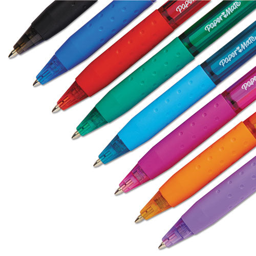 Paper Mate® wholesale. Inkjoy 300 Rt Retractable Ballpoint Pen, 1mm, Assorted Ink-barrel, 8-pack. HSD Wholesale: Janitorial Supplies, Breakroom Supplies, Office Supplies.