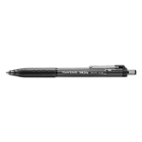 Paper Mate® wholesale. Inkjoy 300 Rt Retractable Ballpoint Pen, 1mm, Black Ink-barrel, 24-pack. HSD Wholesale: Janitorial Supplies, Breakroom Supplies, Office Supplies.