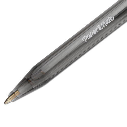 Paper Mate® wholesale. Inkjoy 100 Rt Retractable Ballpoint Pen, Medium 1mm, Black Ink-barrel, Dozen. HSD Wholesale: Janitorial Supplies, Breakroom Supplies, Office Supplies.