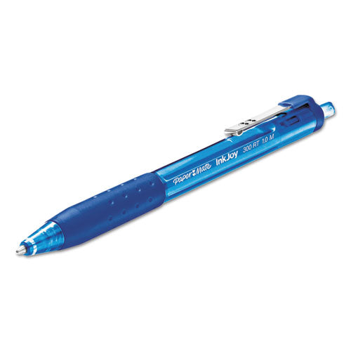 Paper Mate® wholesale. Inkjoy 300 Rt Retractable Ballpoint Pen, Medium 1mm, Blue Ink-barrel, Dozen. HSD Wholesale: Janitorial Supplies, Breakroom Supplies, Office Supplies.