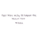 Paper Mate® wholesale. Inkjoy 300 Rt Retractable Ballpoint Pen, Medium 1mm, Black Ink-barrel, Dozen. HSD Wholesale: Janitorial Supplies, Breakroom Supplies, Office Supplies.