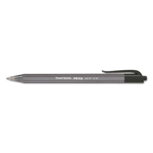 Paper Mate® wholesale. Inkjoy 100 Rt Retractable Ballpoint Pen, Medium 1mm, Black Ink-barrel, 20-pack. HSD Wholesale: Janitorial Supplies, Breakroom Supplies, Office Supplies.