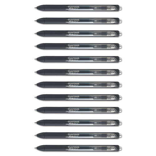 Paper Mate® wholesale. Inkjoy Retractable Gel Pen, Micro 0.5mm, Black Ink-barrel, Dozen. HSD Wholesale: Janitorial Supplies, Breakroom Supplies, Office Supplies.