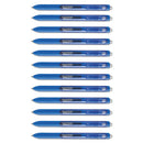 Paper Mate® wholesale. Inkjoy Retractable Gel Pen, Micro 0.5mm, Blue Ink-barrel, Dozen. HSD Wholesale: Janitorial Supplies, Breakroom Supplies, Office Supplies.