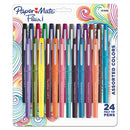 Paper Mate® wholesale. Limited Edition Point Guard Flair Stick Porous Point Pen, Medium 0.7mm, Tropical Ink-barrel, 24-set. HSD Wholesale: Janitorial Supplies, Breakroom Supplies, Office Supplies.