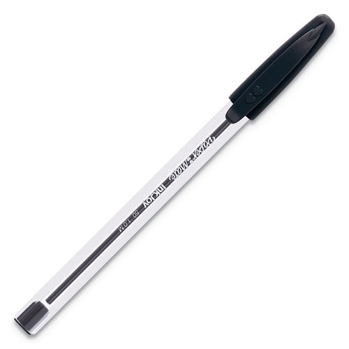 Paper Mate® wholesale. Inkjoy 50st Stick Ballpoint Pen, Medium 1mm, Black Ink, Clear Barrel, Dozen. HSD Wholesale: Janitorial Supplies, Breakroom Supplies, Office Supplies.