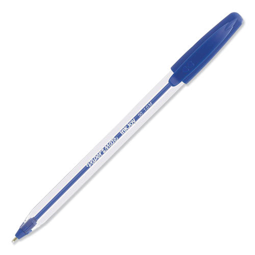 Paper Mate® wholesale. Inkjoy 50st Stick Ballpoint Pen, 1mm, Blue Ink, White-blue Barrel, 60-pack. HSD Wholesale: Janitorial Supplies, Breakroom Supplies, Office Supplies.