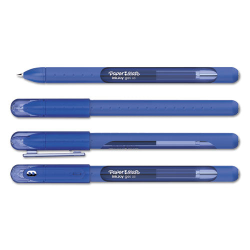 Paper Mate® wholesale. Inkjoy Stick Gel Pen, Medium 0.7 Mm, Blue Ink-barrel, Dozen. HSD Wholesale: Janitorial Supplies, Breakroom Supplies, Office Supplies.