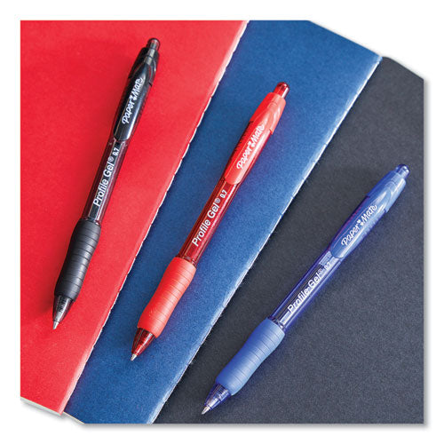 Paper Mate® wholesale. Profile Retractable Gel Pen, Medium 0.7 Mm, Assorted Ink-barrel, 36-set. HSD Wholesale: Janitorial Supplies, Breakroom Supplies, Office Supplies.