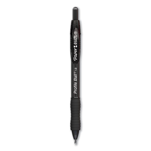 Paper Mate® wholesale. Profile Retractable Ballpoint Pen, Bold 1 Mm, Black Ink-barrel, 36-pack. HSD Wholesale: Janitorial Supplies, Breakroom Supplies, Office Supplies.