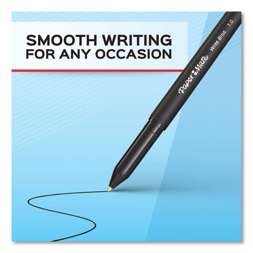 Paper Mate® wholesale. Write Bros. Stick Ballpoint Pen, Medium 1 Mm, Black Ink-barrel, 120-pack. HSD Wholesale: Janitorial Supplies, Breakroom Supplies, Office Supplies.