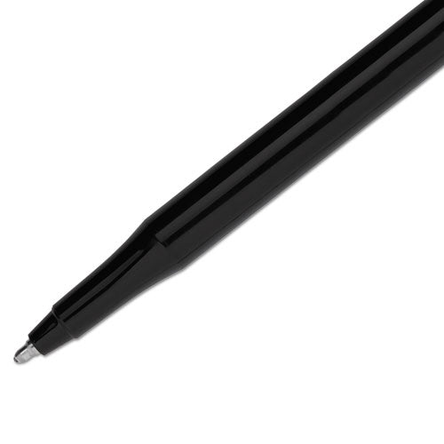 Paper Mate® wholesale. Eraser Mate Stick Ballpoint Pen, Medium 1mm, Black Ink-barrel, Dozen. HSD Wholesale: Janitorial Supplies, Breakroom Supplies, Office Supplies.