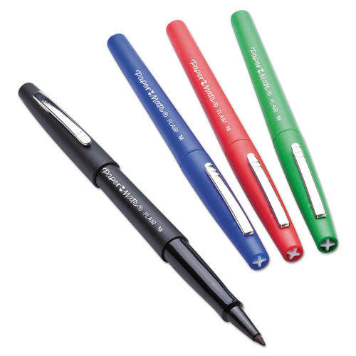 Paper Mate® wholesale. Point Guard Flair Stick Porous Point Pen, Bold 1.4mm, Assorted Ink-barrel, 48-set. HSD Wholesale: Janitorial Supplies, Breakroom Supplies, Office Supplies.