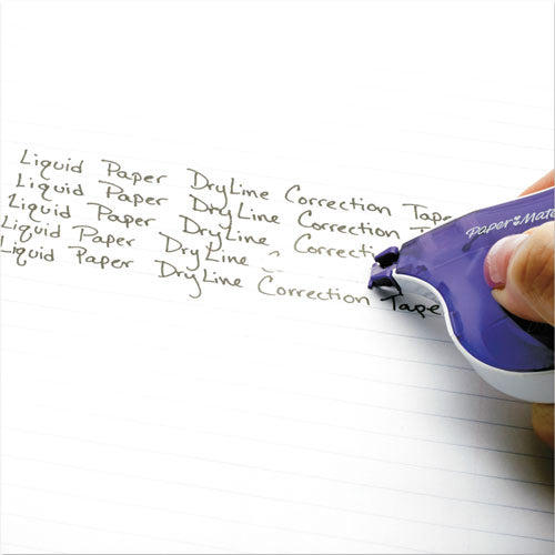 Paper Mate® Liquid Paper® wholesale. Dryline Correction Tape, Non-refillable, 1-6" X 472", 2-pack. HSD Wholesale: Janitorial Supplies, Breakroom Supplies, Office Supplies.