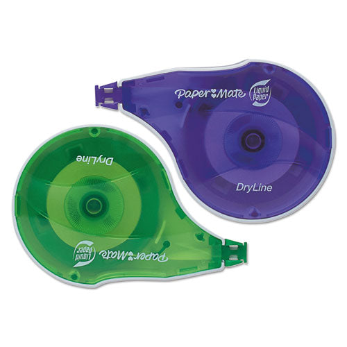 Paper Mate® Liquid Paper® wholesale. Dryline Correction Tape, Non-refillable, 1-6" X 472", 10-pack. HSD Wholesale: Janitorial Supplies, Breakroom Supplies, Office Supplies.