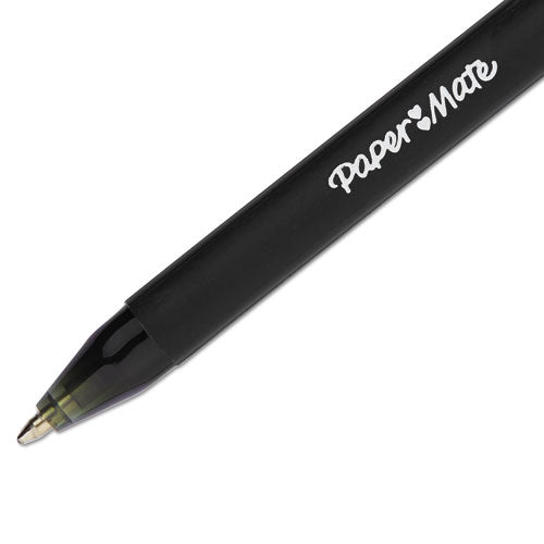 Paper Mate® wholesale. Comfortmate Ultra Retractable Ballpoint Pen, 0.8mm, Black Ink-barrel, Dozen. HSD Wholesale: Janitorial Supplies, Breakroom Supplies, Office Supplies.