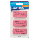 Paper Mate® wholesale. Pink Pearl Eraser, Rectangular, Large, Elastomer, 3-pack. HSD Wholesale: Janitorial Supplies, Breakroom Supplies, Office Supplies.
