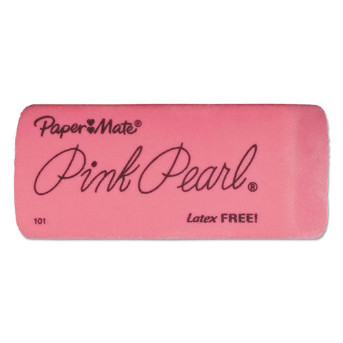 Paper Mate® wholesale. Pink Pearl Eraser, Rectangular, Large, Elastomer, 3-pack. HSD Wholesale: Janitorial Supplies, Breakroom Supplies, Office Supplies.