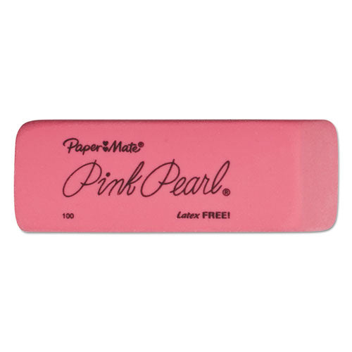 Paper Mate® wholesale. Pink Pearl Eraser, Rectangular, Medium, Elastomer, 24-box. HSD Wholesale: Janitorial Supplies, Breakroom Supplies, Office Supplies.