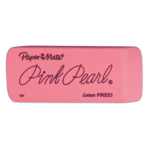 Paper Mate® wholesale. Pink Pearl Eraser, Rectangular, Large, Elastomer, 12-box. HSD Wholesale: Janitorial Supplies, Breakroom Supplies, Office Supplies.