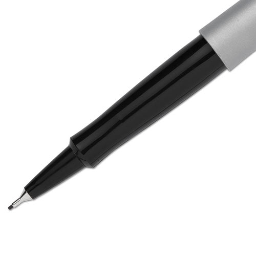 Paper Mate® wholesale. Flair Felt Tip Stick Porous Point Marker Pen, 0.4mm, Black Ink-barrel, Dozen. HSD Wholesale: Janitorial Supplies, Breakroom Supplies, Office Supplies.