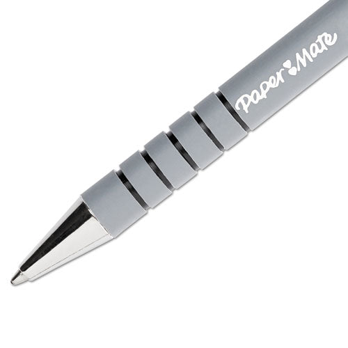 Paper Mate® wholesale. Flexgrip Ultra Retractable Ballpoint Pen, 1mm, Black Ink, Black-gray Barrel, Dozen. HSD Wholesale: Janitorial Supplies, Breakroom Supplies, Office Supplies.